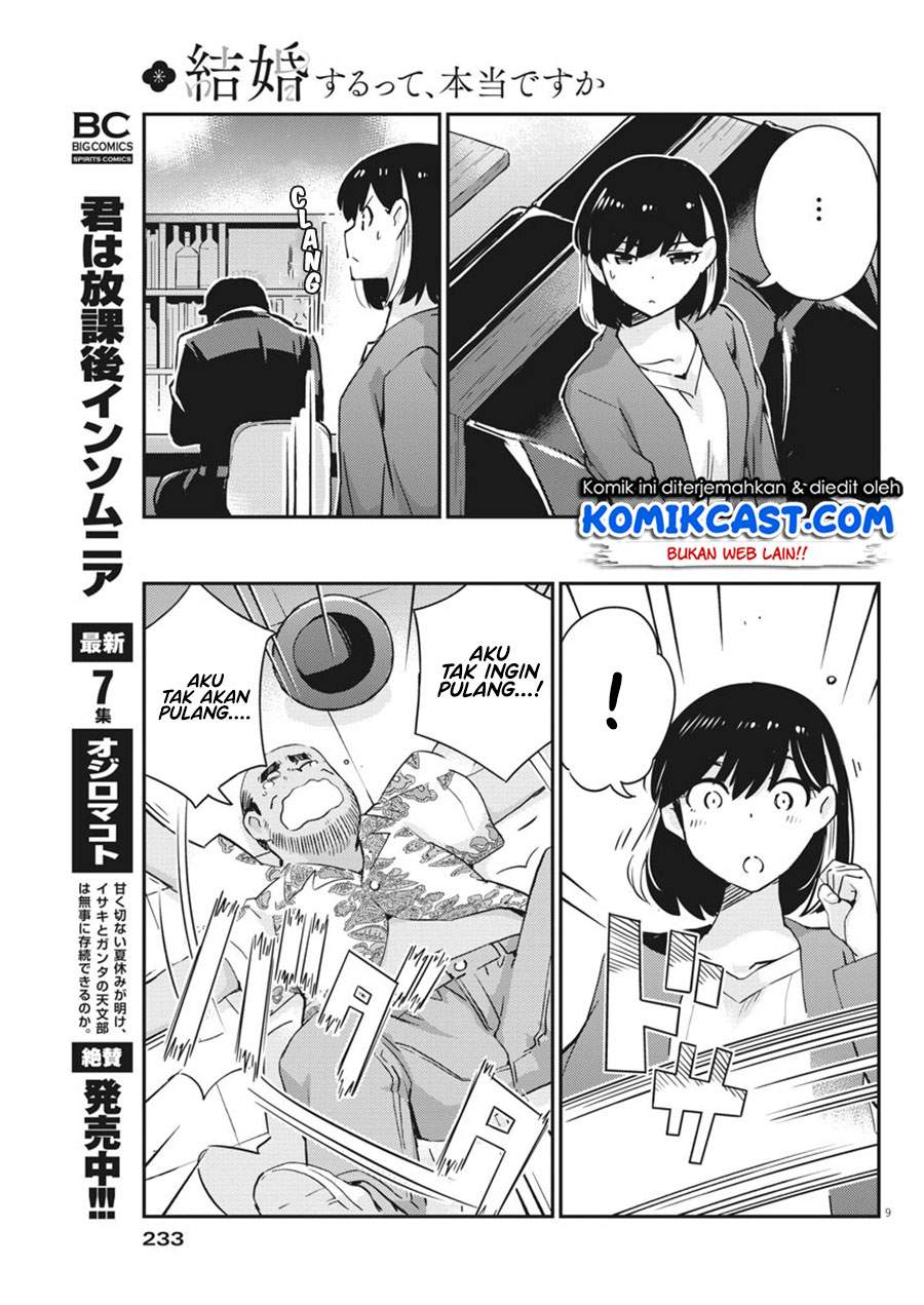 Kekkon Surutte, Hontou Desu Ka? Chapter 56 Bahasa Indonesia