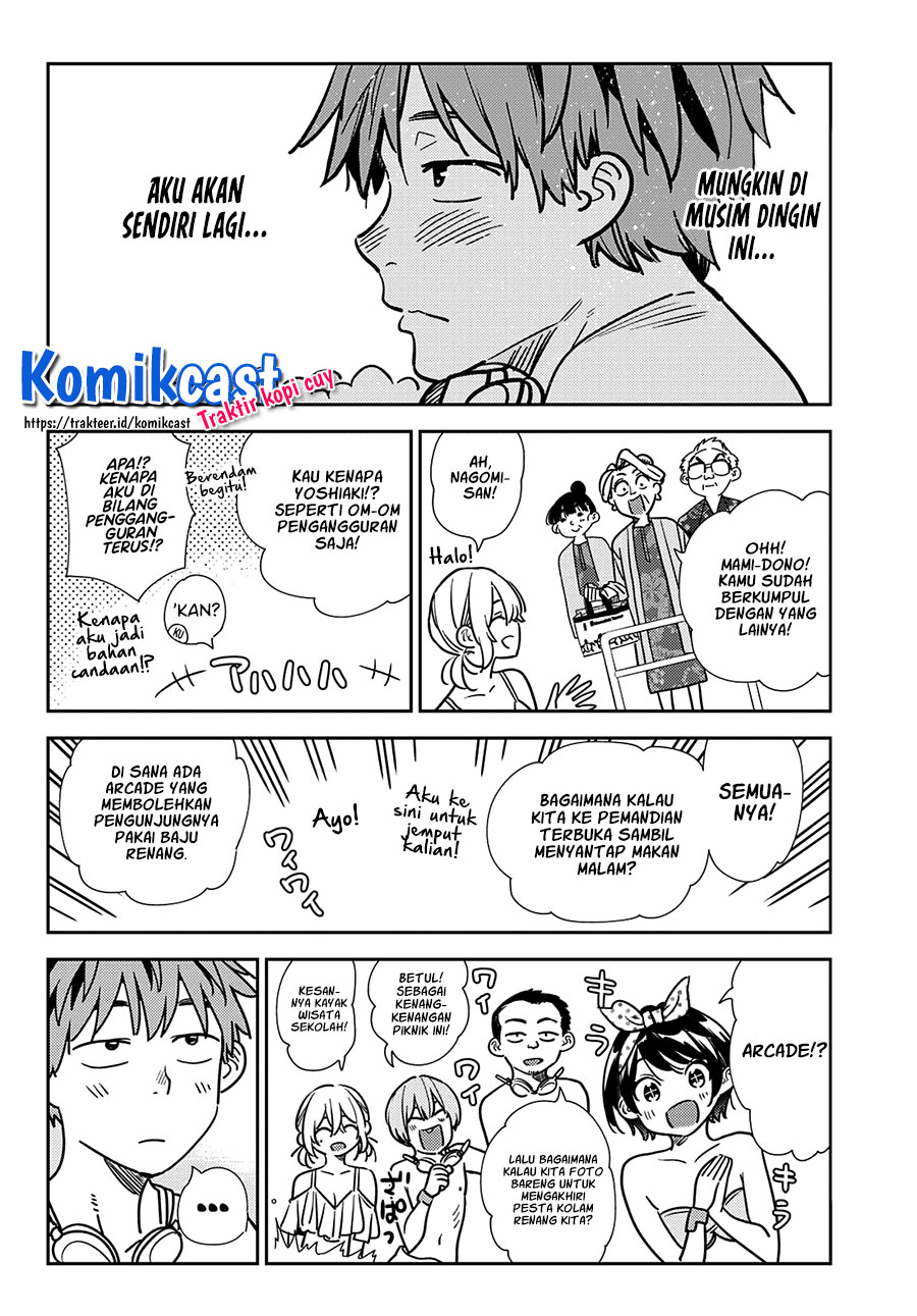 Kanojo, Okarishimasu Chapter 220 Bahasa Indonesia