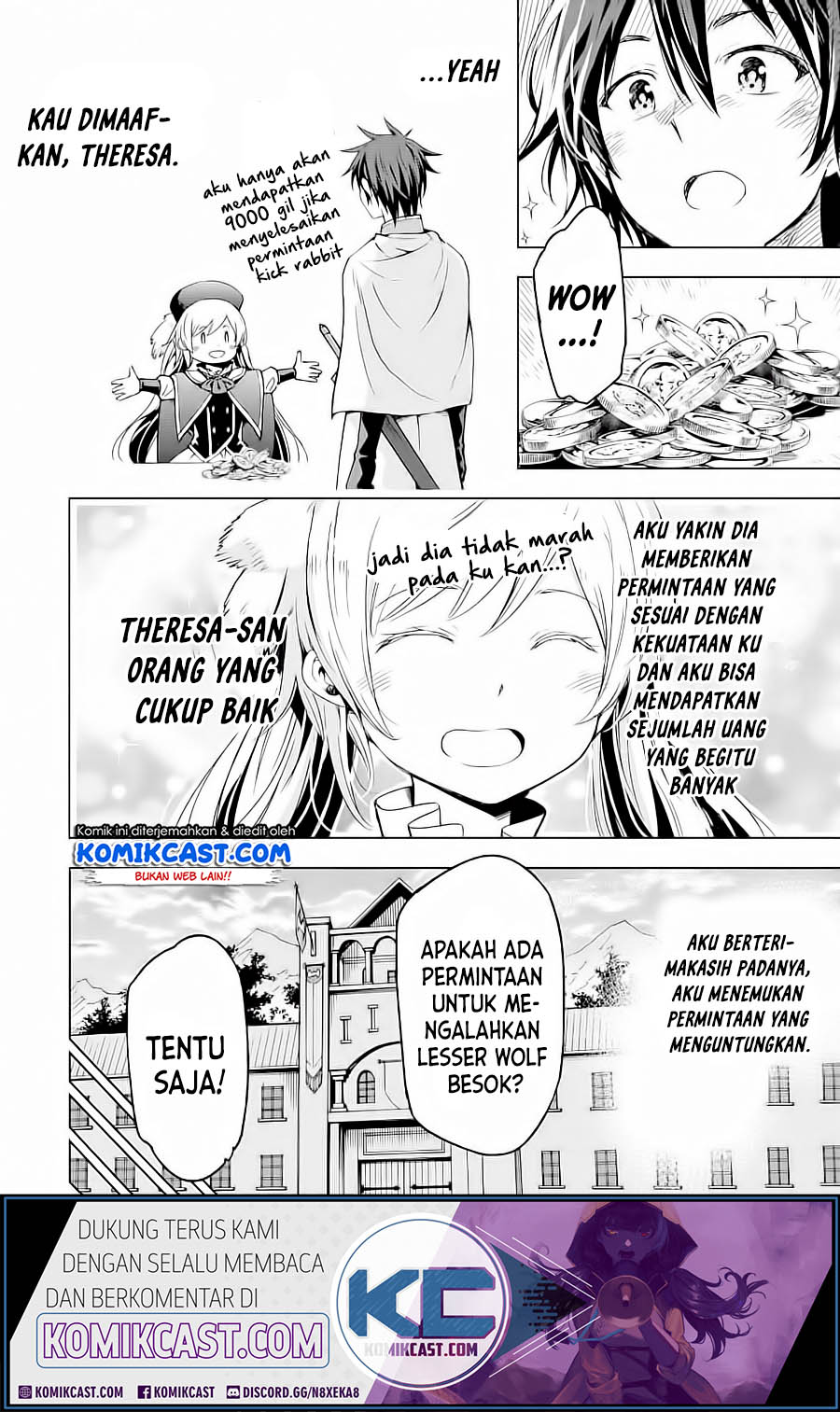 Isekai Kenja no Tensei Musou ~Geemu no Chishiki de Isekai Saikyou~ Chapter 04.1 Bahasa Indonesia