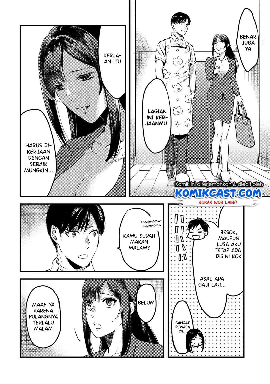 It’s Fun Having a 300,000 yen a Month Job Welcoming Home an Onee-san Who Doesn’t Find Meaning in a Job That Pays Her 500,000 yen a Month Chapter 08 Bahasa Indonesia