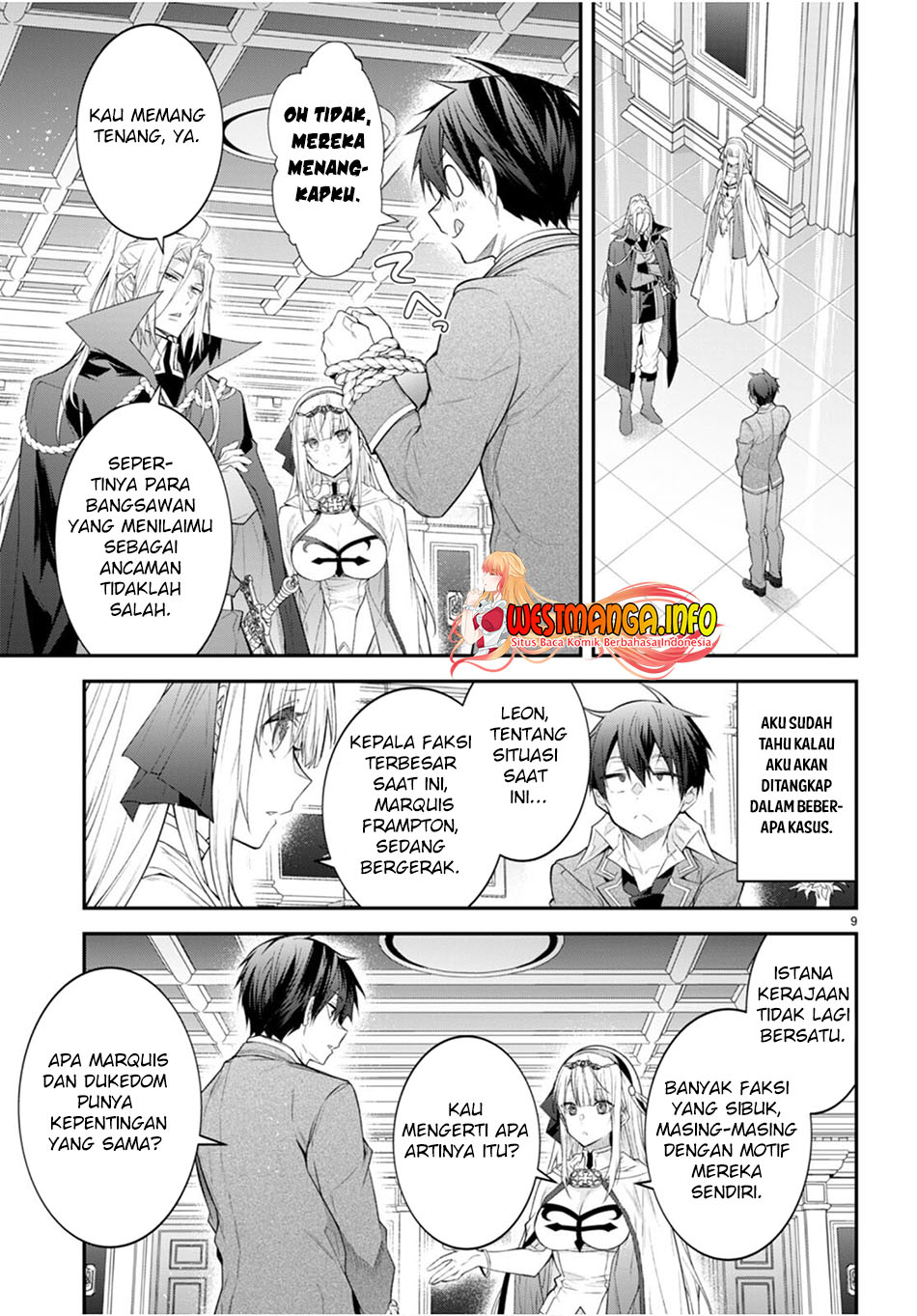 Otome Game Sekai wa Mob ni Kibishii Sekai Desu Chapter 47 Bahasa Indonesia