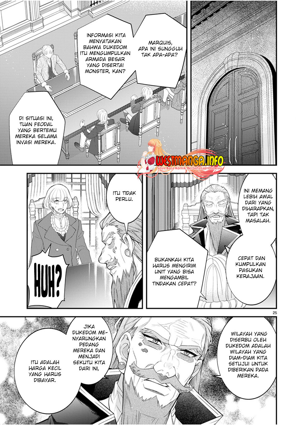 Otome Game Sekai wa Mob ni Kibishii Sekai Desu Chapter 48 Bahasa Indonesia