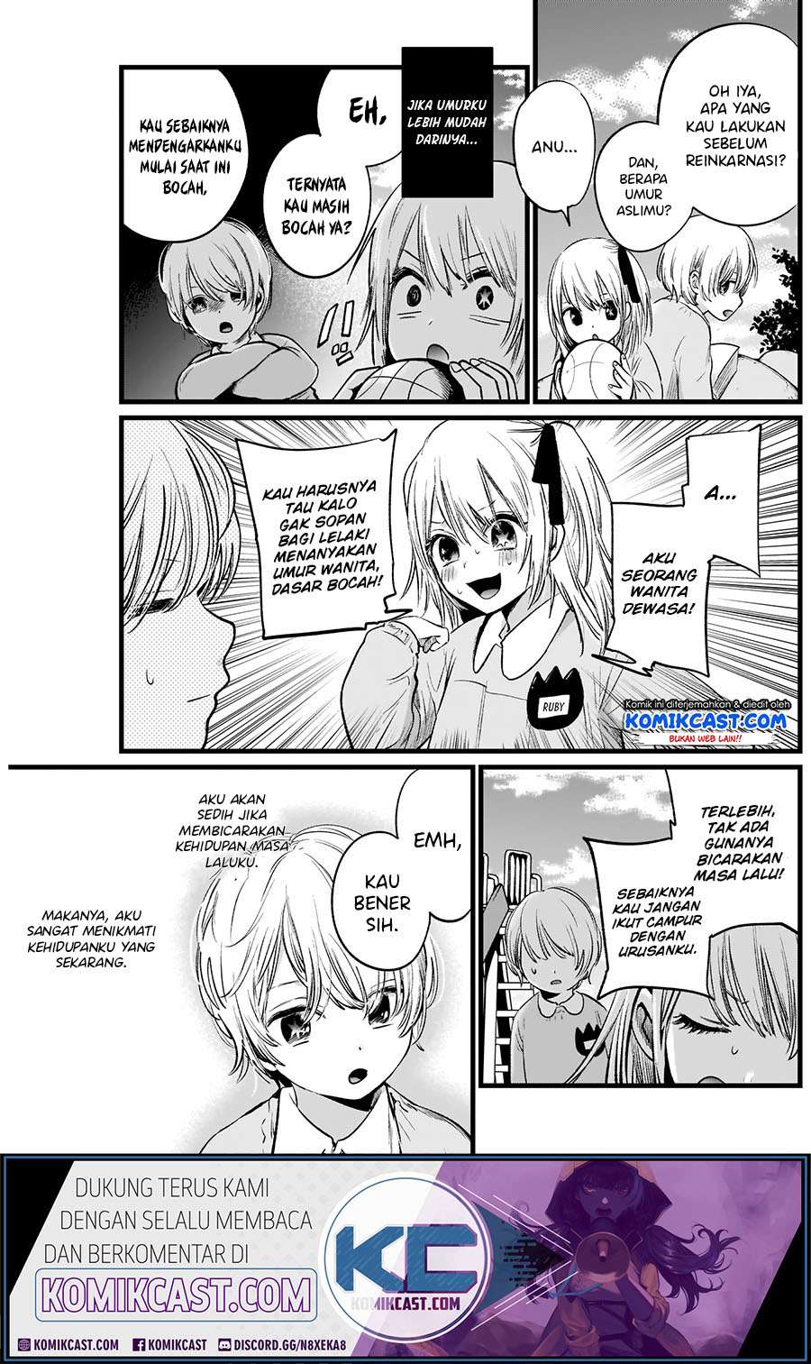 Oshi no Ko Chapter 7 Bahasa Indonesia