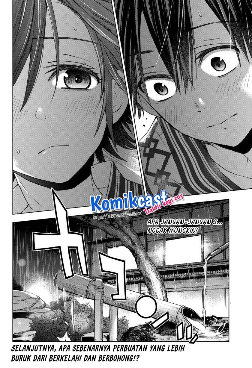 Kakkou no Iinazuke Chapter 54 Bahasa Indonesia