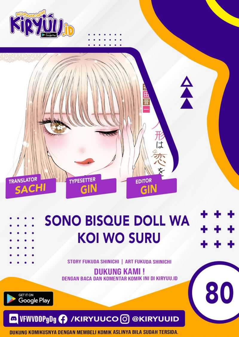 Sono Bisque Doll wa Koi wo suru Chapter 80 Bahasa Indonesia
