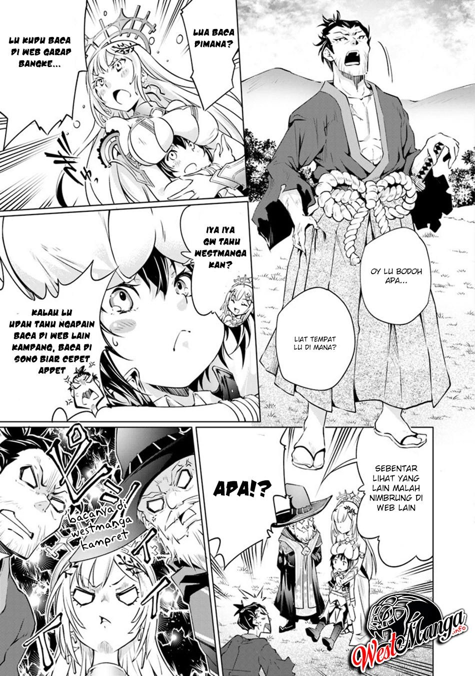 Hitoribocchi no Isekai Kouryaku Chapter 13 Bahasa Indonesia