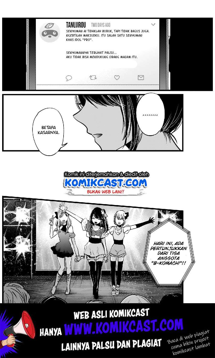 Oshi no Ko Chapter 4 Bahasa Indonesia