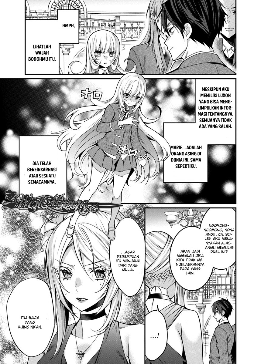 Otome Game Sekai wa Mob ni Kibishii Sekai Desu Chapter 08 Bahasa Indonesia