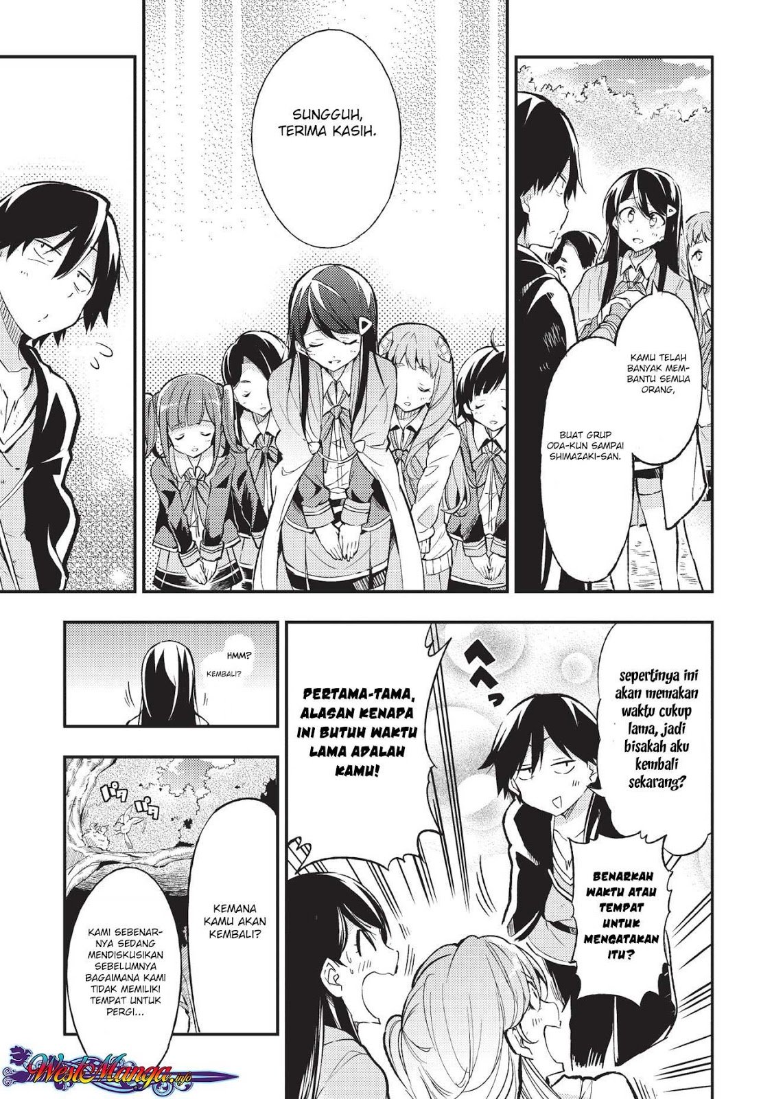 Hitoribocchi no Isekai Kouryaku Chapter 9 Bahasa Indonesia