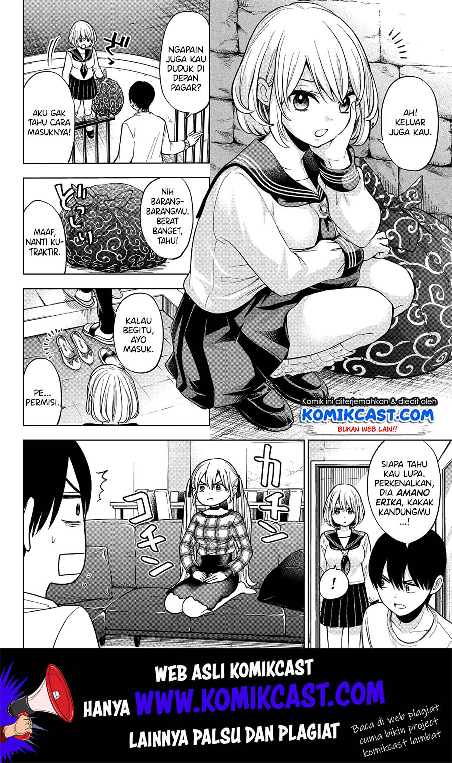 Kakkou no Iinazuke Chapter 8 Bahasa Indonesia