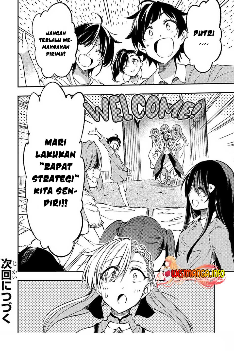 Hitoribocchi no Isekai Kouryaku Chapter 135 Bahasa Indonesia