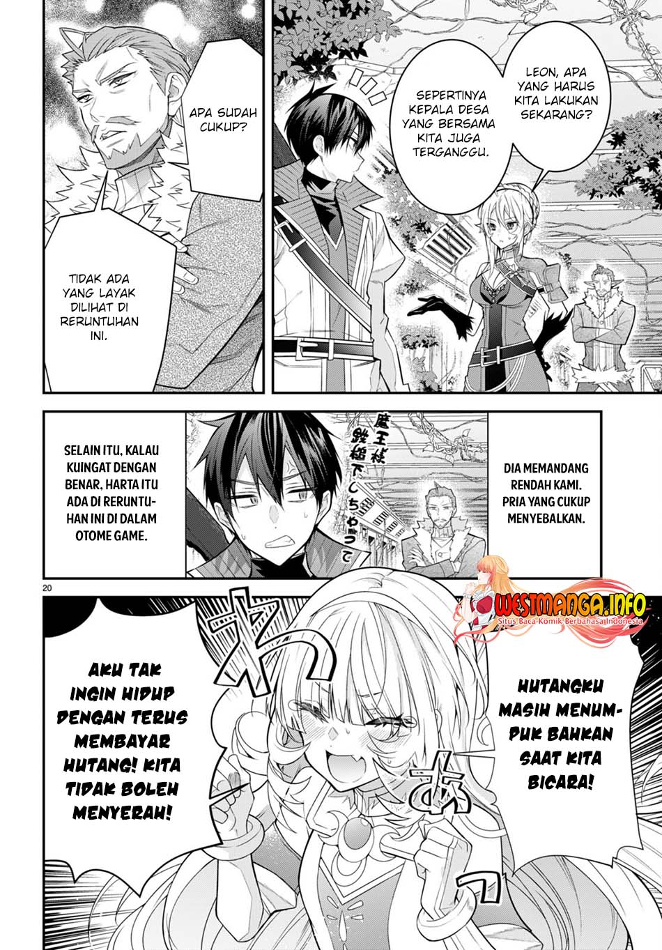 Otome Game Sekai wa Mob ni Kibishii Sekai Desu Chapter 41 Bahasa Indonesia