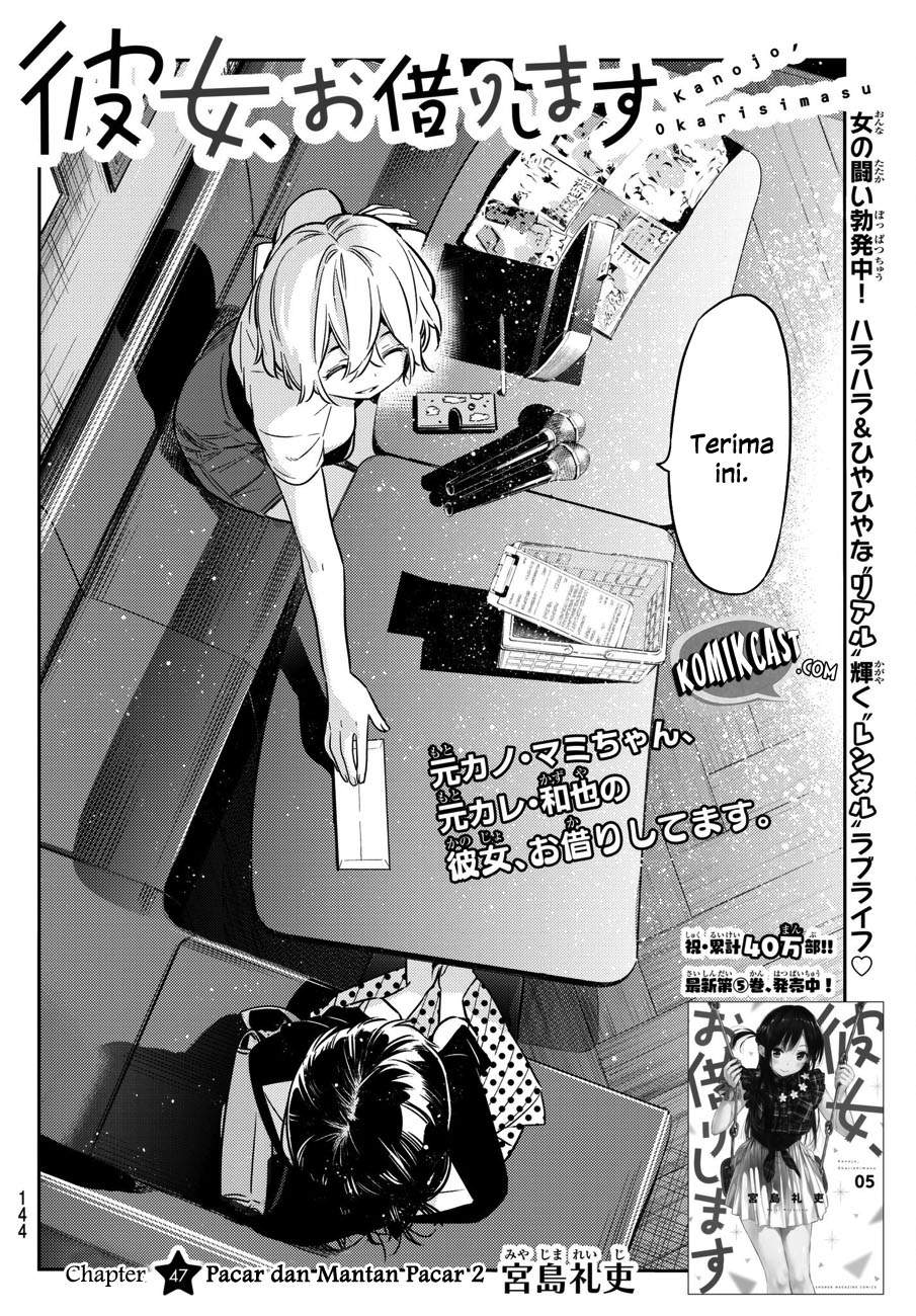 Kanojo, Okarishimasu Chapter 47 Bahasa Indonesia