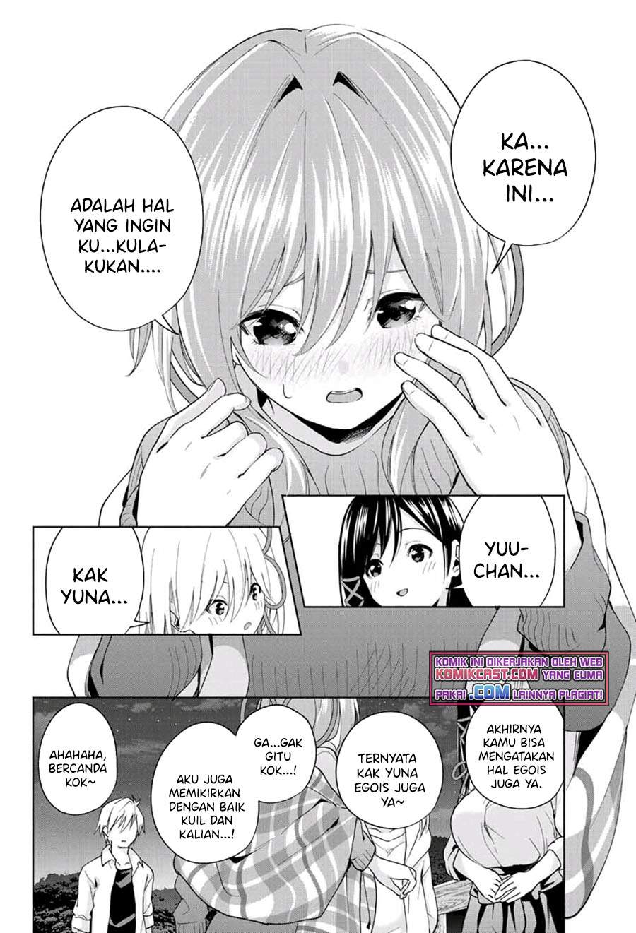 Amagami-san Chi no Enmusubi Chapter 25 Bahasa Indonesia