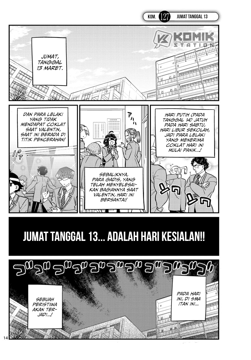 Komi-san wa Komyushou Desu. Chapter 127 Bahasa Indonesia