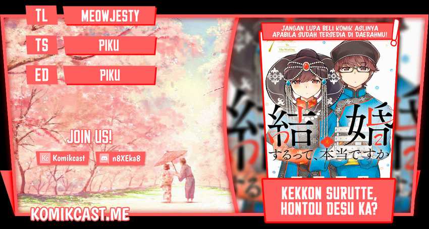 Kekkon Surutte, Hontou Desu Ka? Chapter 82 Bahasa Indonesia