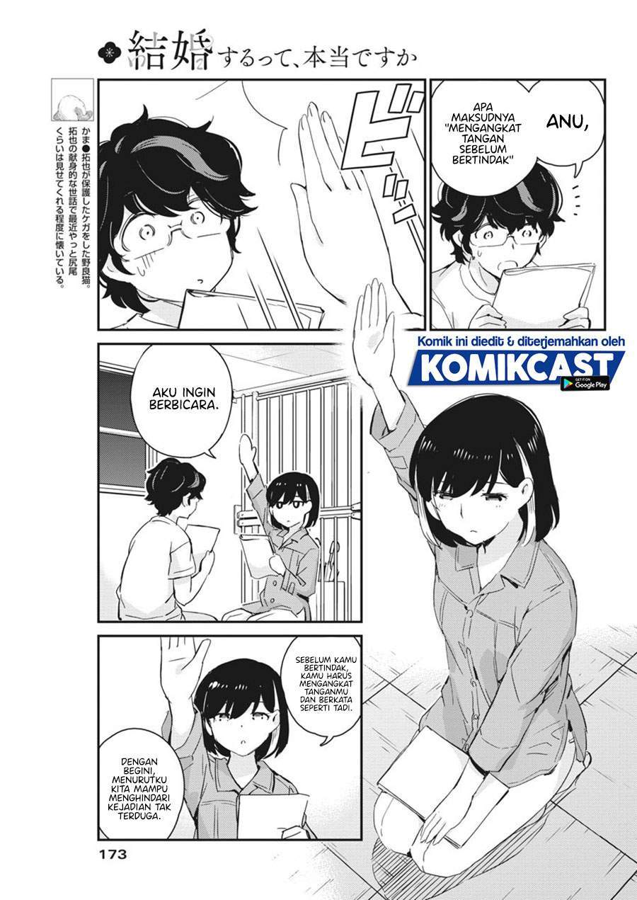 Kekkon Surutte, Hontou Desu Ka? Chapter 42 Bahasa Indonesia