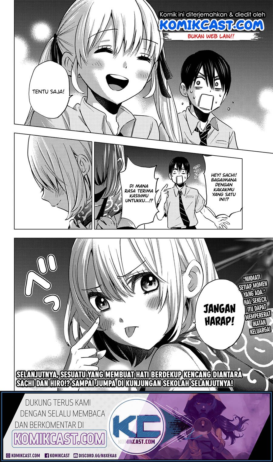 Kakkou no Iinazuke Chapter 36 Bahasa Indonesia