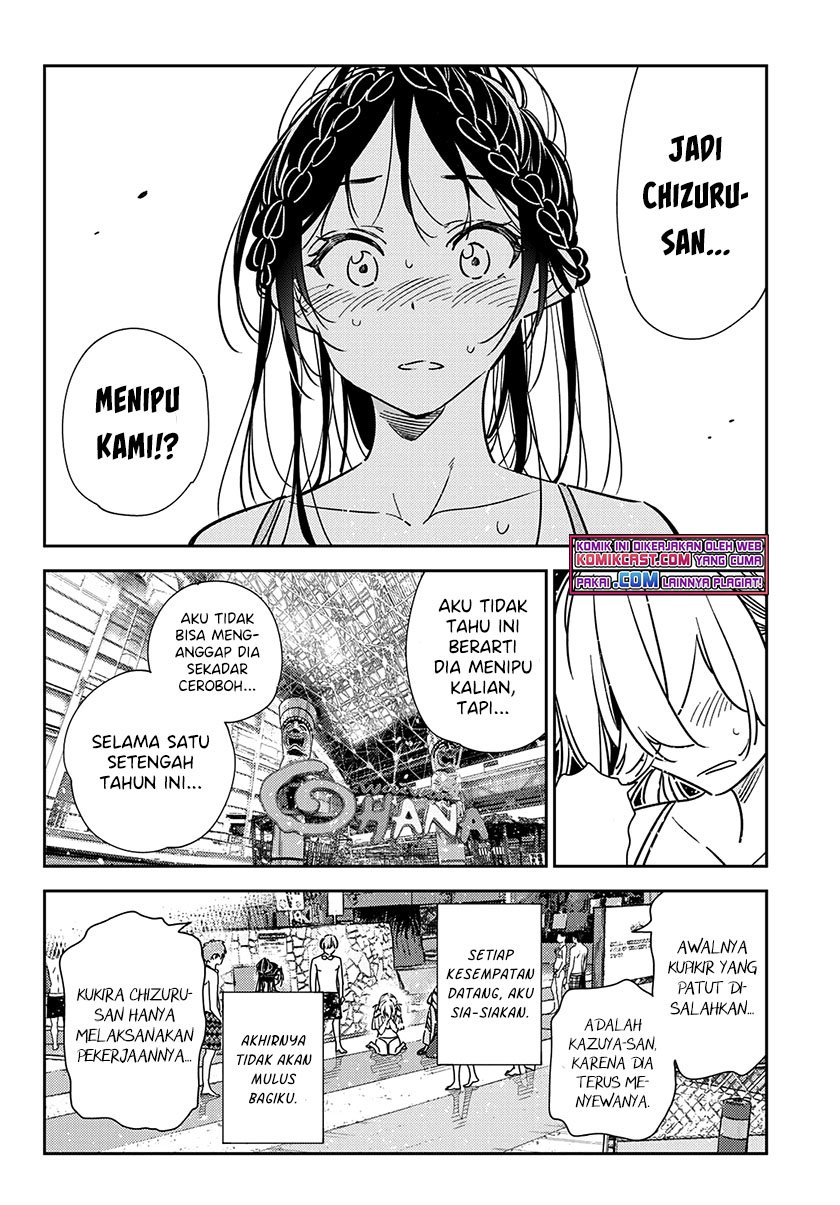 Kanojo, Okarishimasu Chapter 222 Bahasa Indonesia