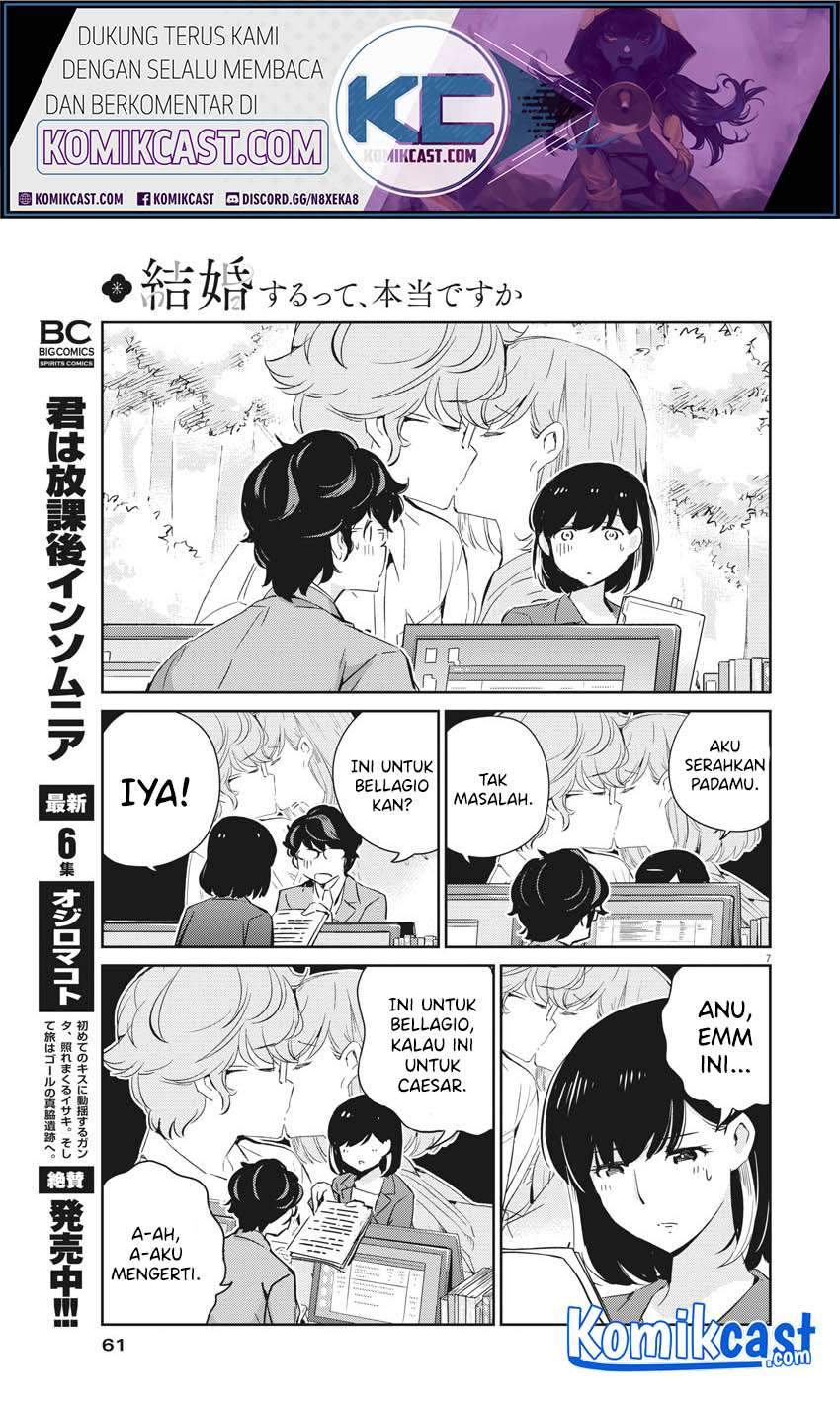 Kekkon Surutte, Hontou Desu Ka? Chapter 40 Bahasa Indonesia