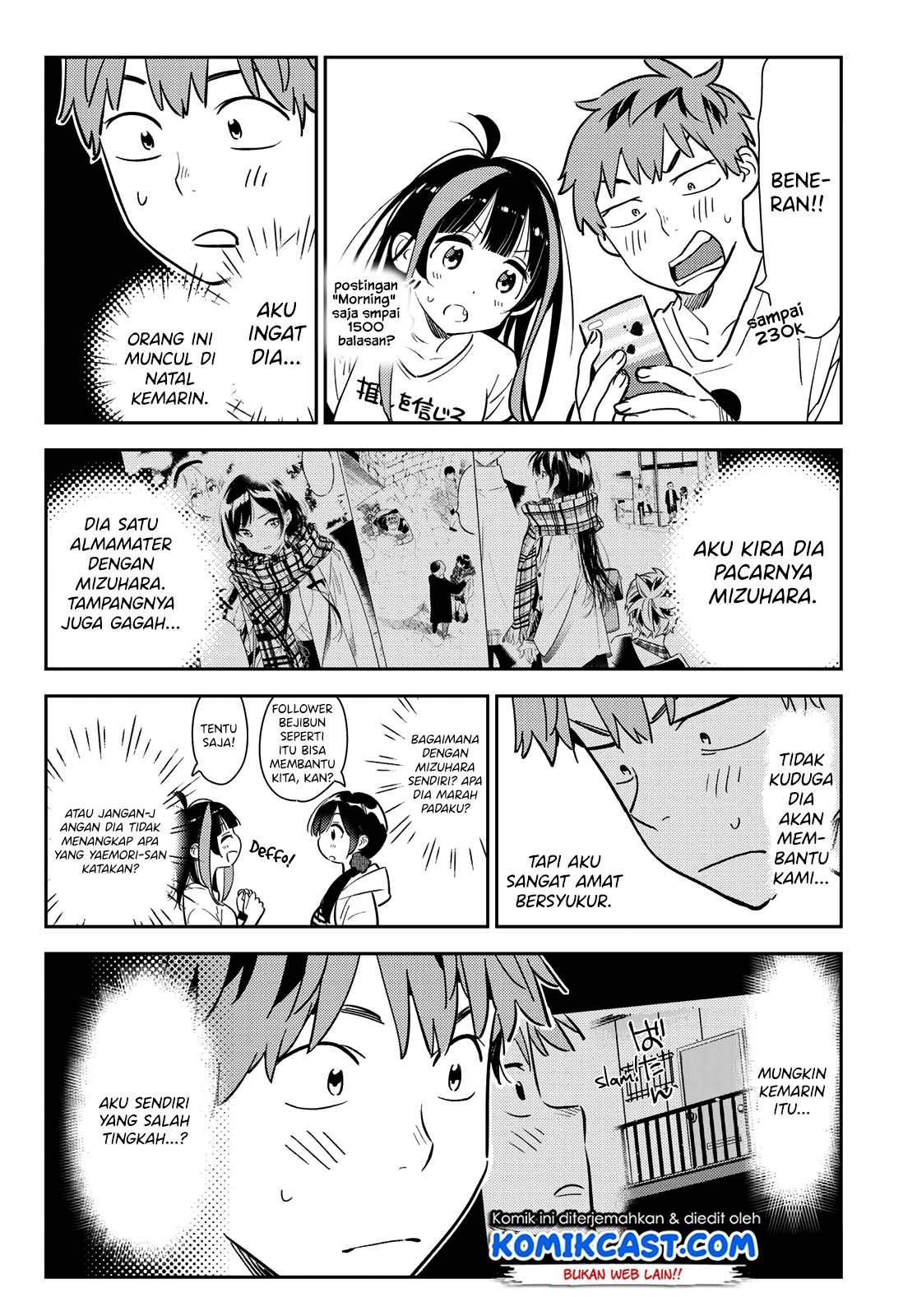 Kanojo, Okarishimasu Chapter 123 Bahasa Indonesia