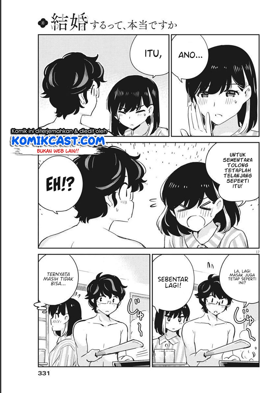 Kekkon Surutte, Hontou Desu Ka? Chapter 62 Bahasa Indonesia