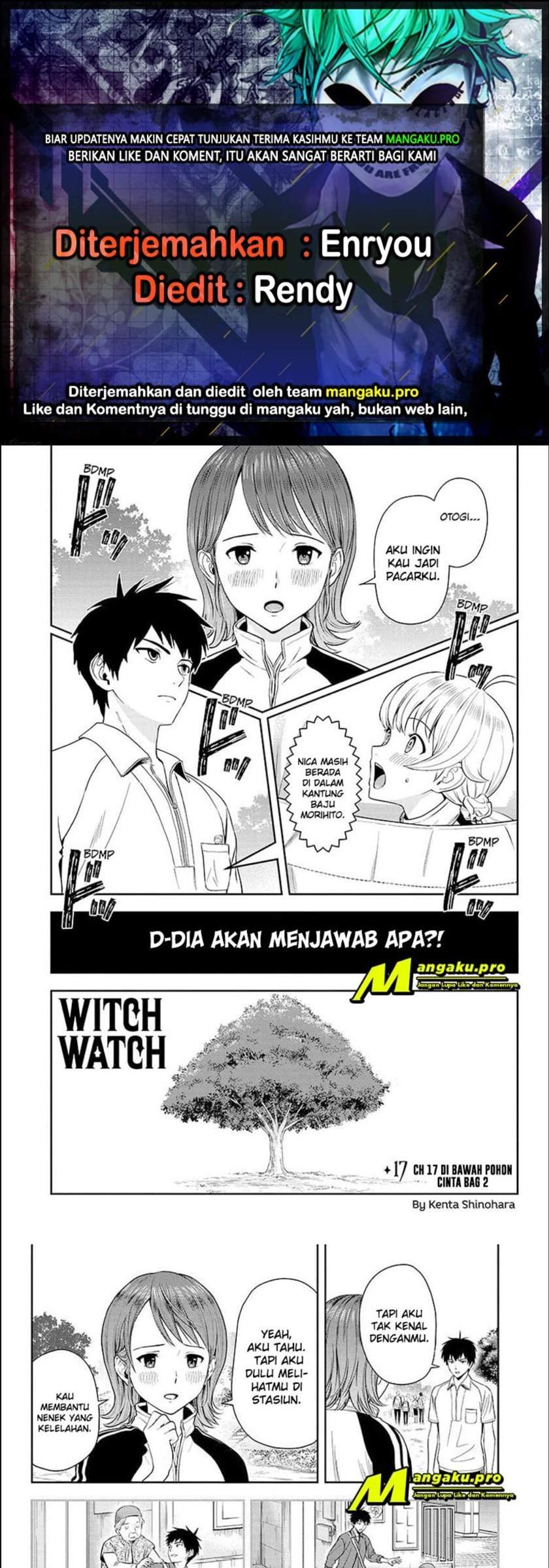 Witch Watch Chapter 17 Bahasa Indonesia