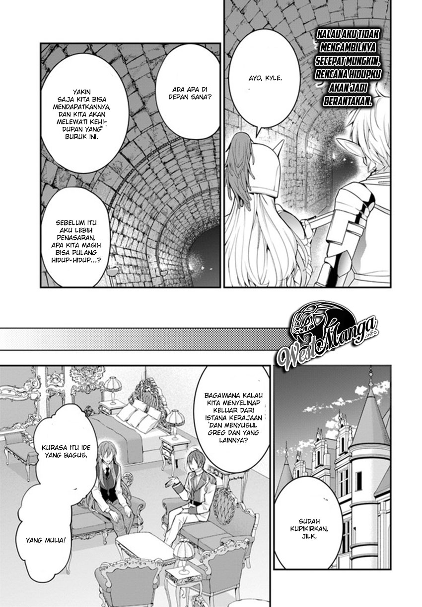 Otome Game Sekai wa Mob ni Kibishii Sekai Desu Chapter 24.2 Bahasa Indonesia