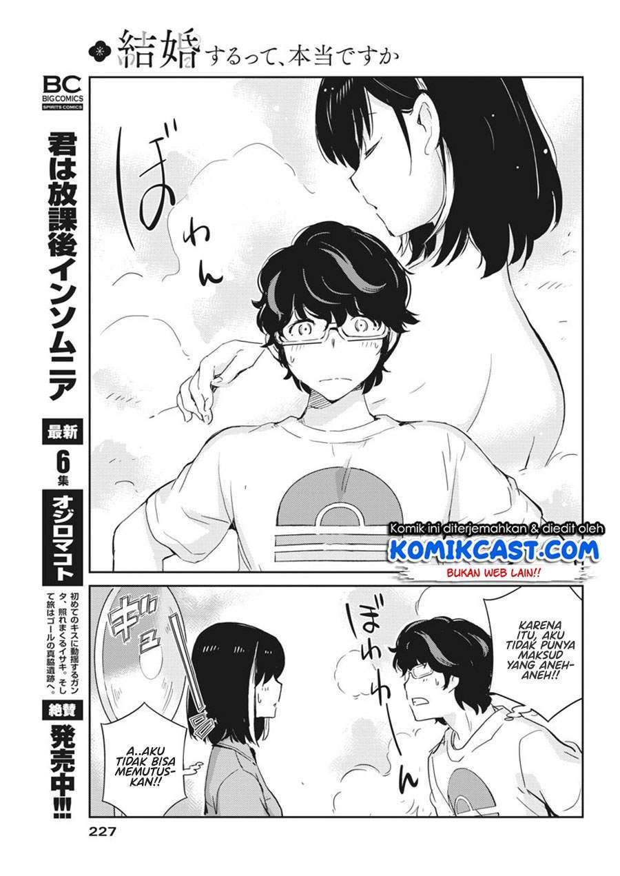 Kekkon Surutte, Hontou Desu Ka? Chapter 44 Bahasa Indonesia