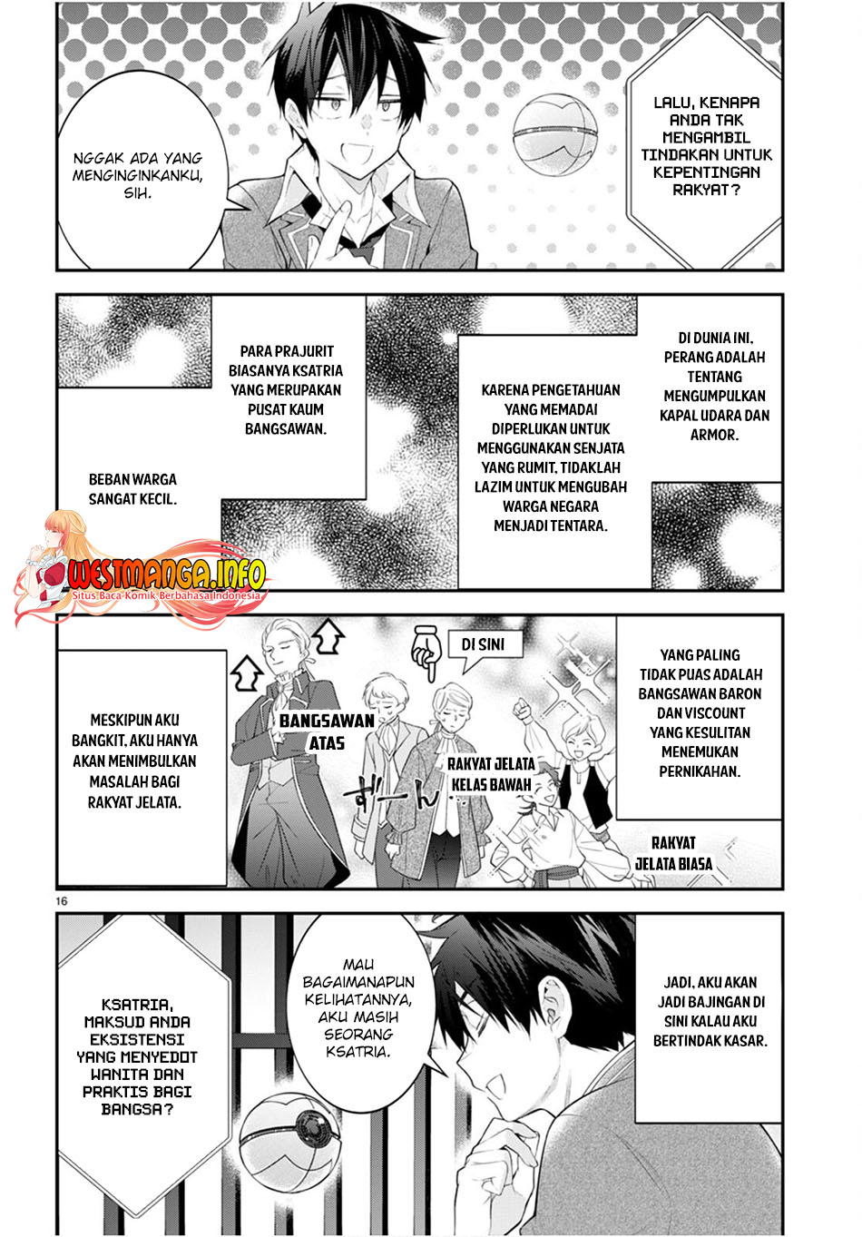 Otome Game Sekai wa Mob ni Kibishii Sekai Desu Chapter 48 Bahasa Indonesia