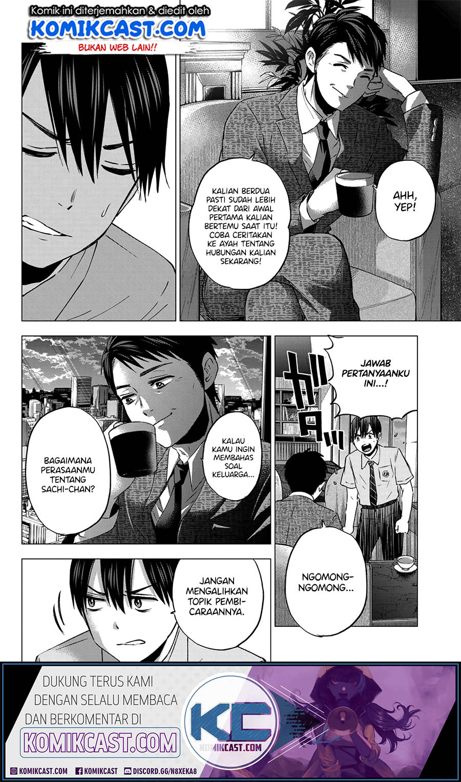 Kakkou no Iinazuke Chapter 44 Bahasa Indonesia