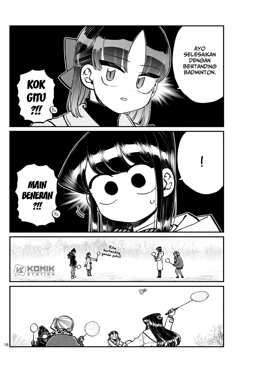 Komi-san wa Komyushou Desu. Chapter 284 Bahasa Indonesia