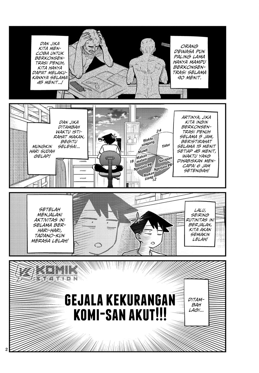 Komi-san wa Komyushou Desu. Chapter 178 Bahasa Indonesia