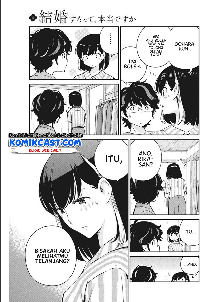 Kekkon Surutte, Hontou Desu Ka? Chapter 62 Bahasa Indonesia