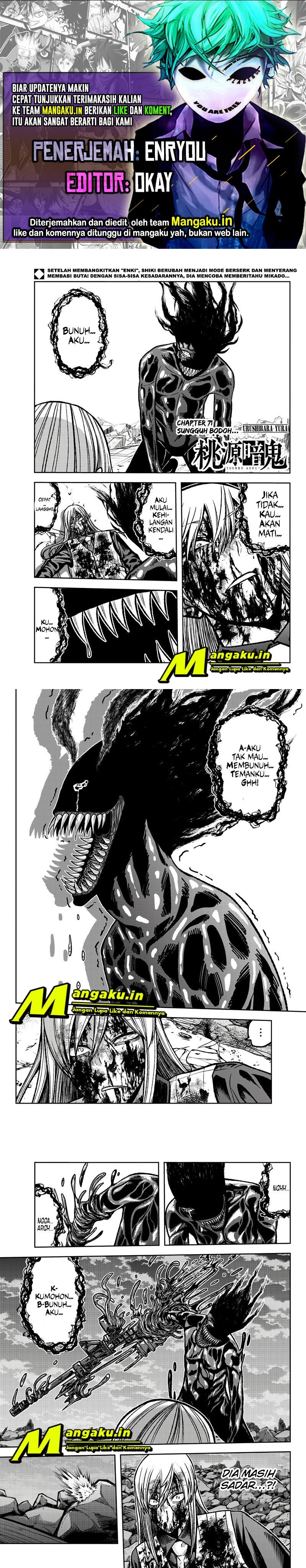 Tougen Anki Chapter 71 Bahasa Indonesia