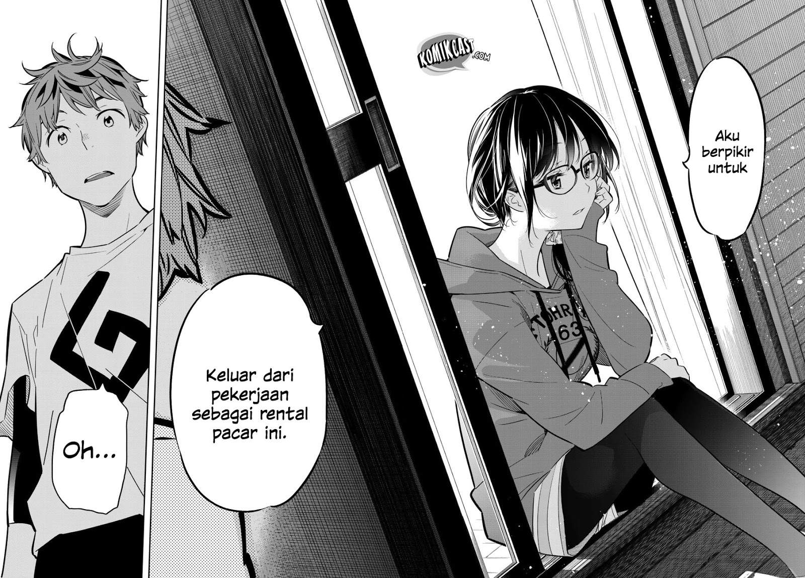 Kanojo, Okarishimasu Chapter 45 Bahasa Indonesia