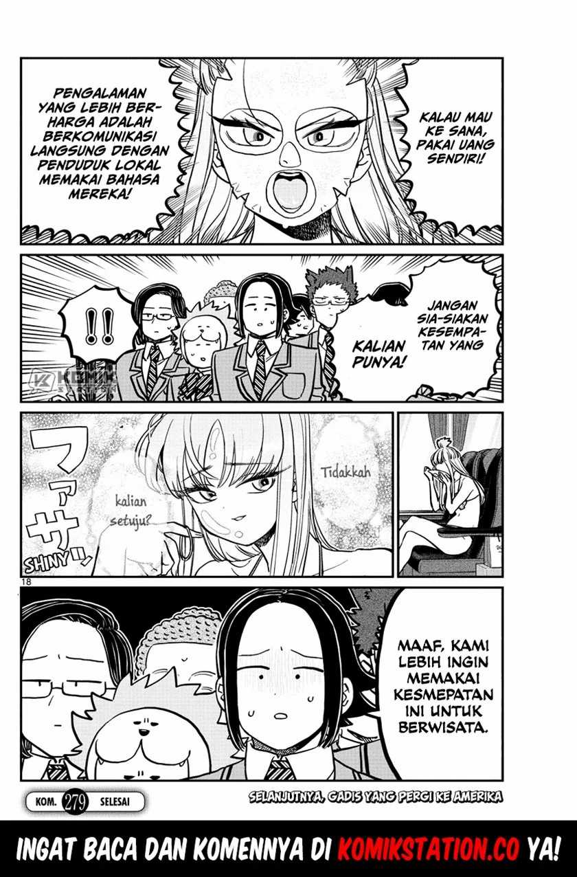 Komi-san wa Komyushou Desu. Chapter 279 Bahasa Indonesia