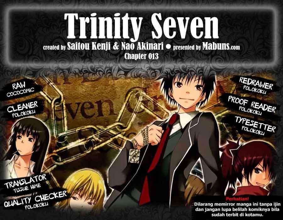 Trinity Seven Chapter 13 Bahasa Indonesia