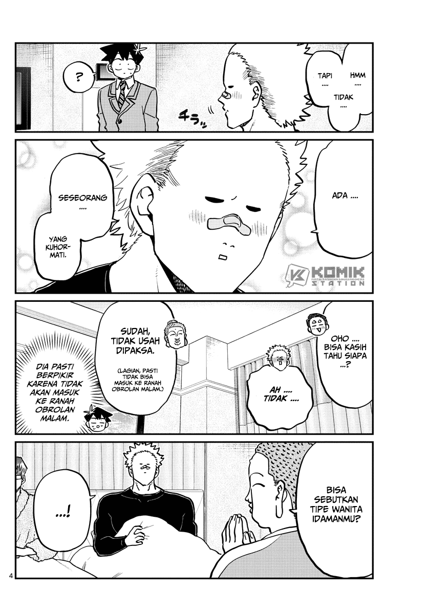 Komi-san wa Komyushou Desu. Chapter 286 Bahasa Indonesia