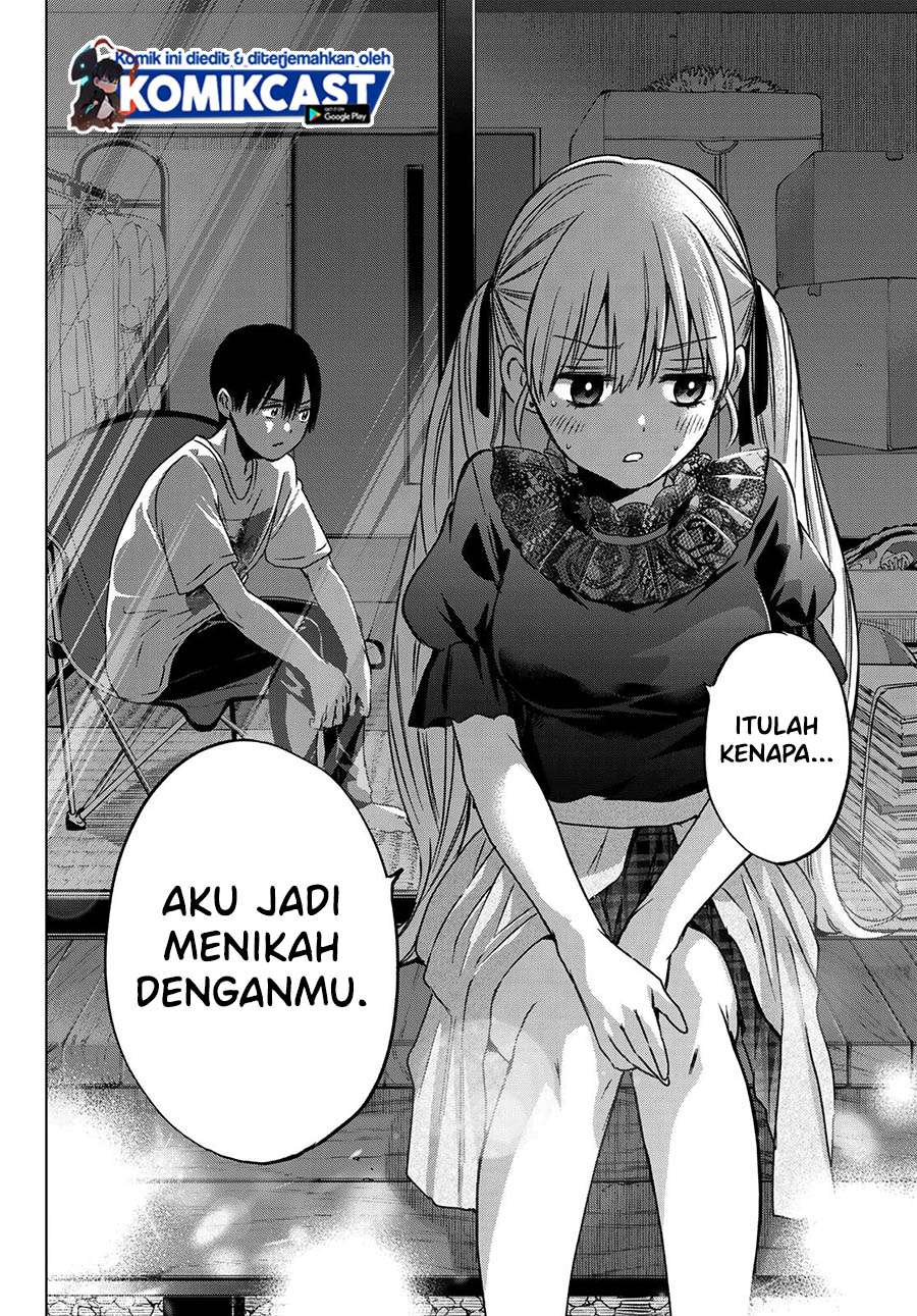 Kakkou no Iinazuke Chapter 57 Bahasa Indonesia