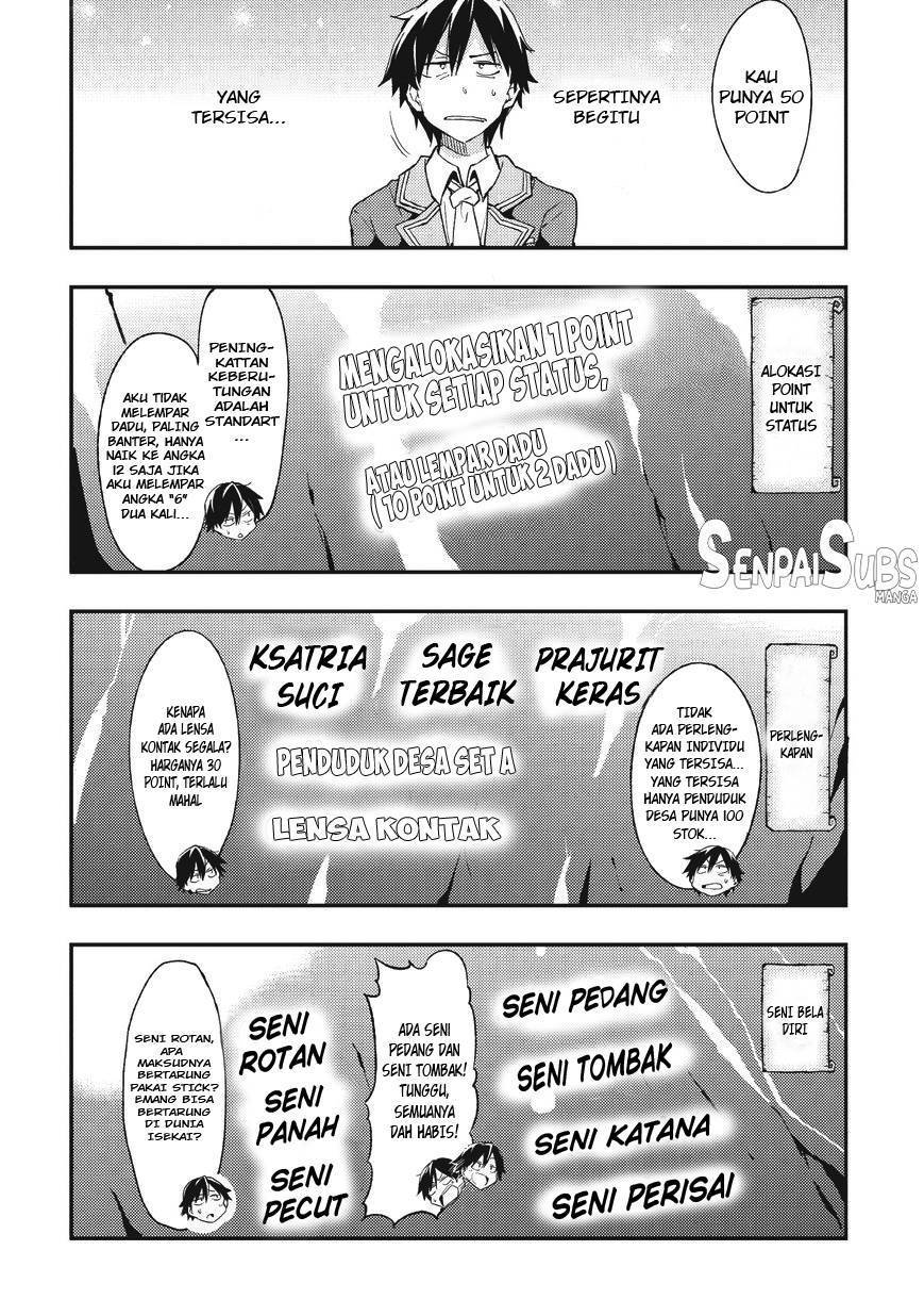 Hitoribocchi no Isekai Kouryaku Chapter 01 Bahasa Indonesia