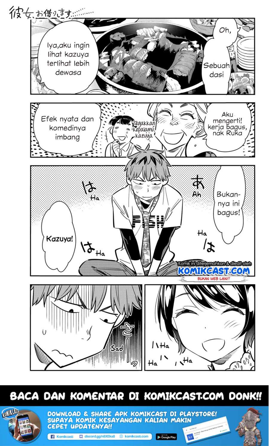 Kanojo, Okarishimasu Chapter 85 Bahasa Indonesia