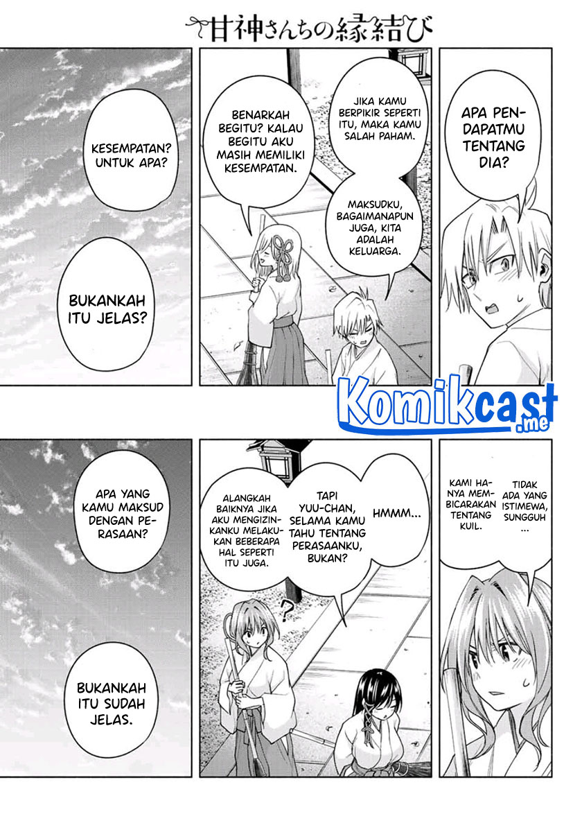 Amagami-san Chi no Enmusubi Chapter 58 Bahasa Indonesia