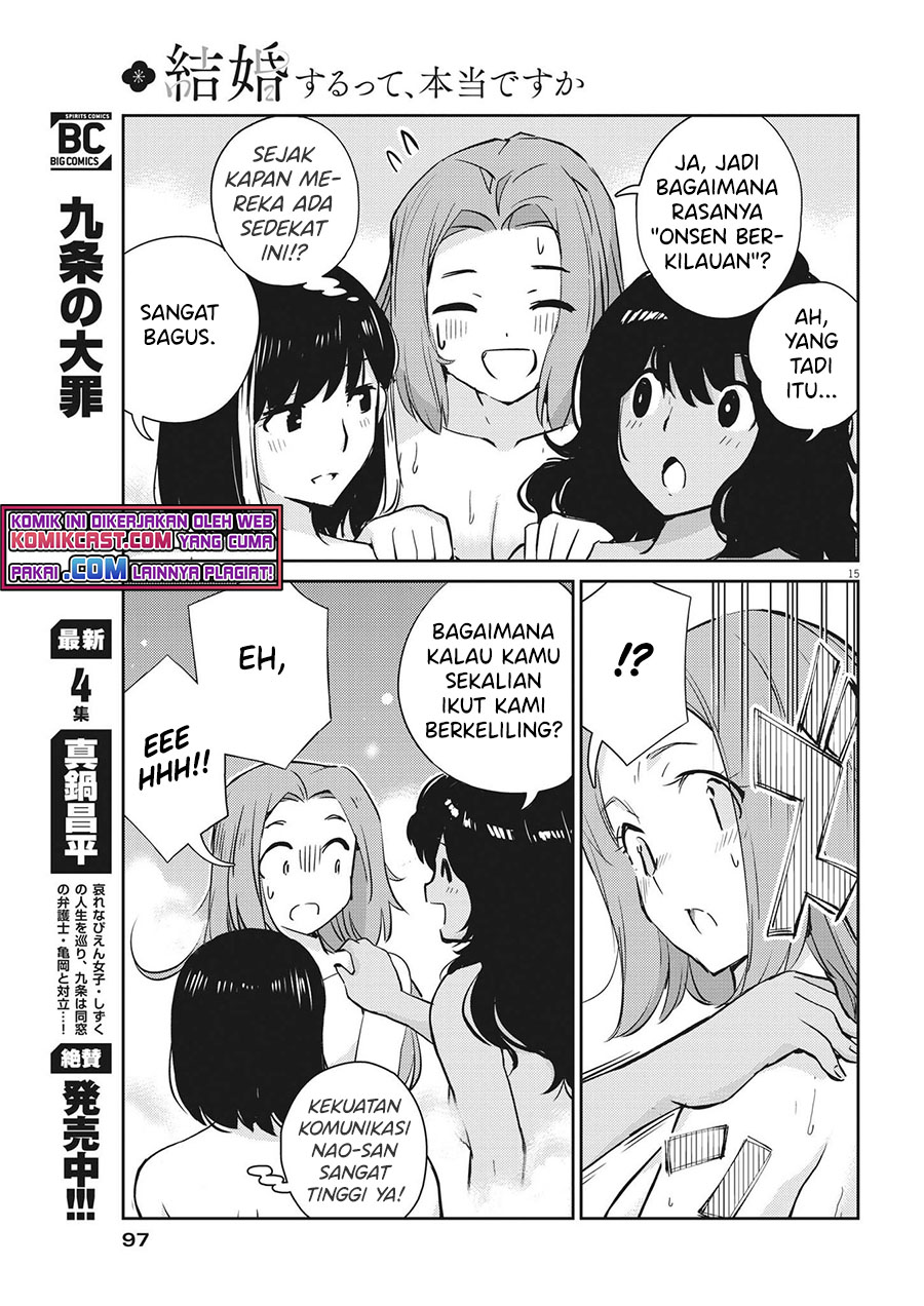 Kekkon Surutte, Hontou Desu Ka? Chapter 64 Bahasa Indonesia