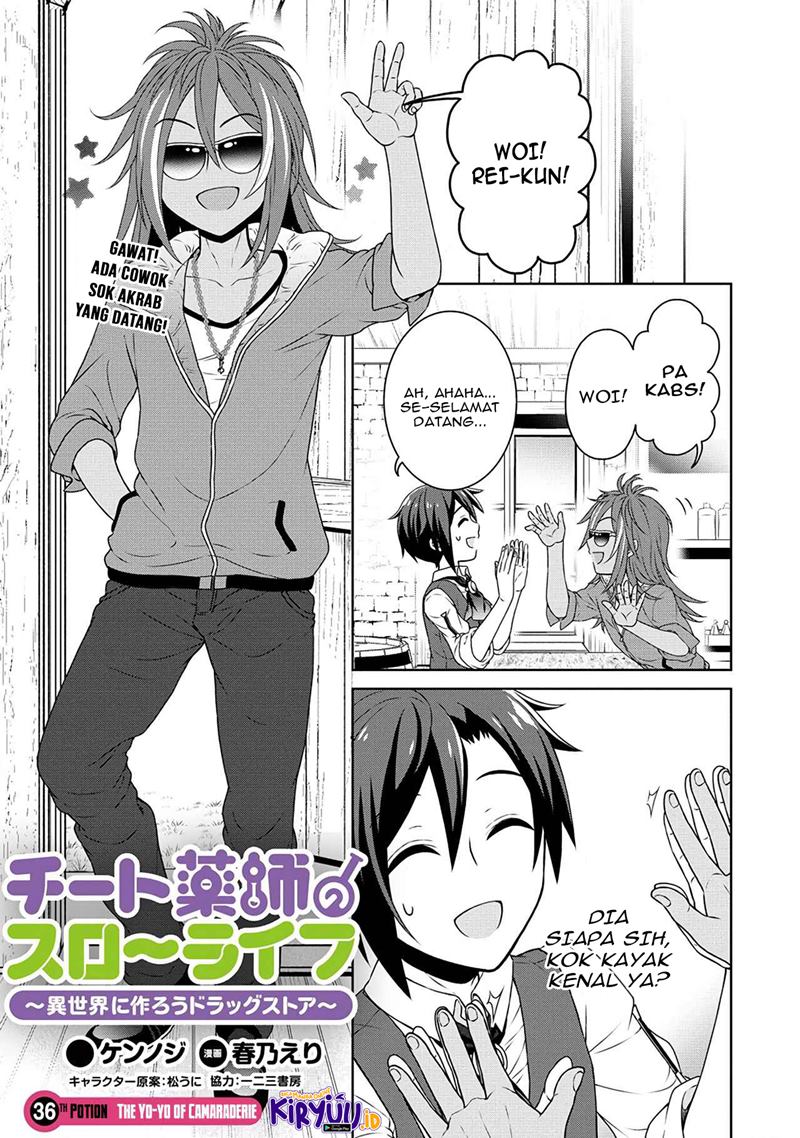 Cheat Kusushi no Slow Life: Isekai ni Tsukurou Drugstore Chapter 36 Bahasa Indonesia