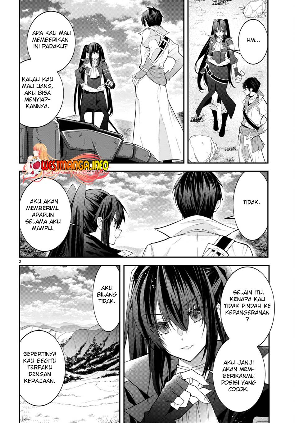 Otome Game Sekai wa Mob ni Kibishii Sekai Desu Chapter 44 Bahasa Indonesia