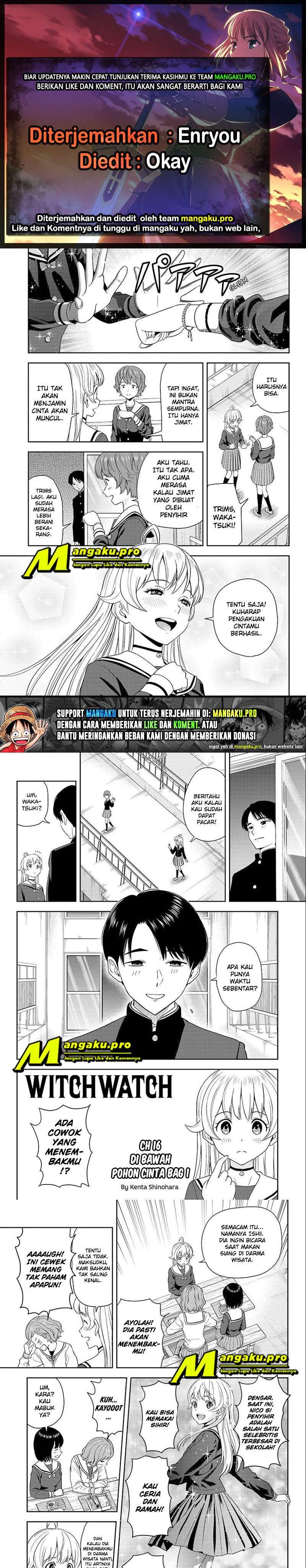 Witch Watch Chapter 16 Bahasa Indonesia