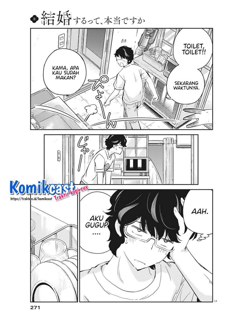 Kekkon Surutte, Hontou Desu Ka? Chapter 43 Bahasa Indonesia