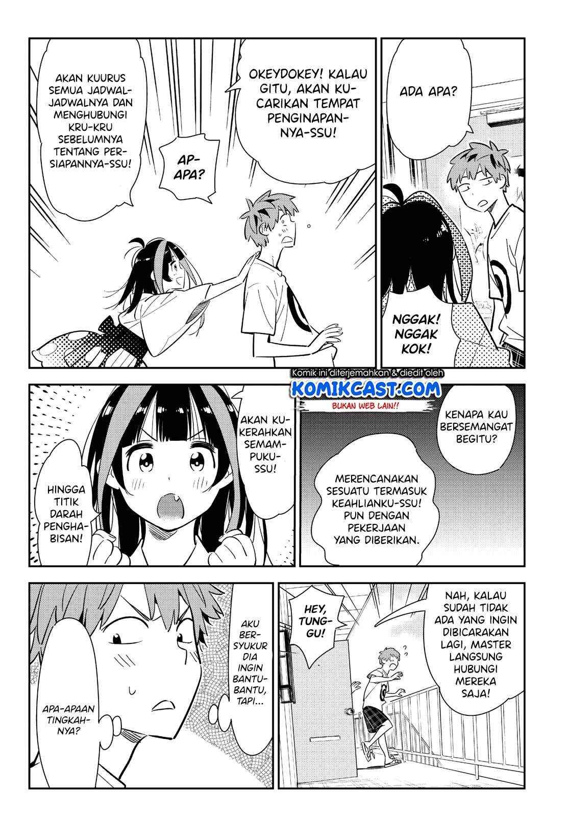 Kanojo, Okarishimasu Chapter 132 Bahasa Indonesia