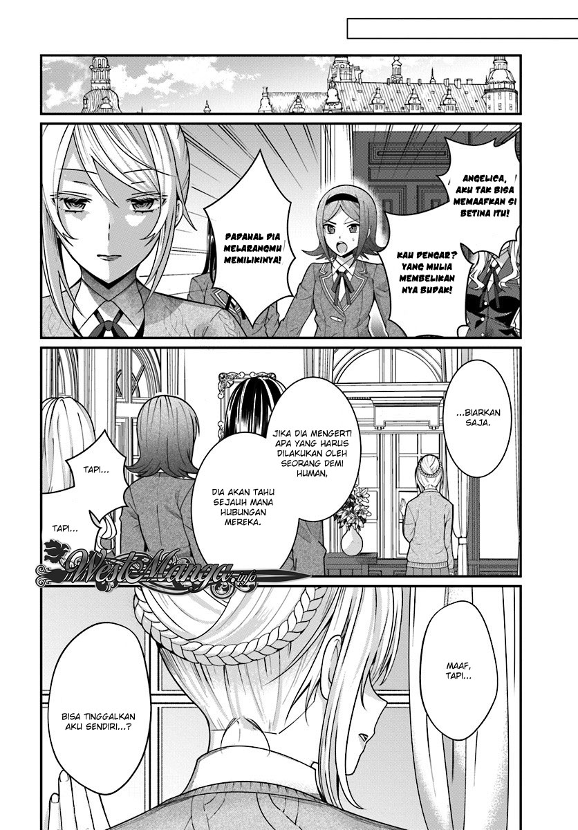 Otome Game Sekai wa Mob ni Kibishii Sekai Desu Chapter 07.1 Bahasa Indonesia